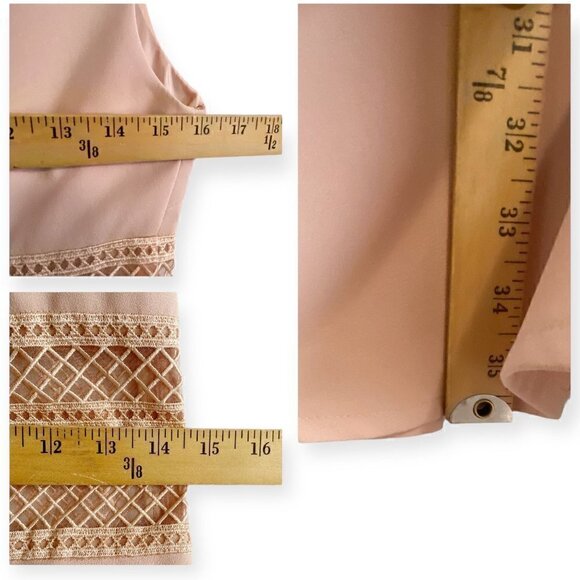 Maje Racine Pink Sleeveless Swing Dress, size M, NWT - Picture 14 of 16